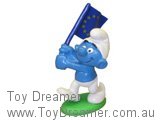 Smurf 20409 Patriot Smurf Schleich Smurfs Figurine 