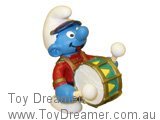Smurf 20494 Band Smurfs: Big Drum Smurf Schleich Smurfs Figurine 