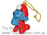 Smurf 51910 Christmas Smurf Praying - Fake Schleich Smurfs Figurine 