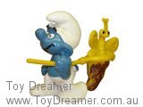 Smurf 40209 Butterfly Catcher Super Smurf (Boxed) Schleich Smurfs Figurine 