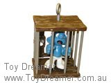 Smurf 40212 Prisoner Smurf in Cage Schleich Smurfs Figurine 