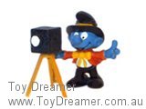 Smurf 40217 Photographer Smurf (Boxed) Schleich Smurfs Figurine 