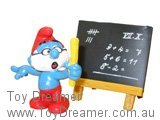 Smurf 40224 Papa Super Smurf & Blackboard (Boxed) Schleich Smurfs Figurine 