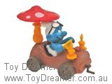 Smurf 40232 Smurf in Treetrunk Car (Boxed) Schleich Smurfs Figurine 