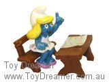 Smurf 40259 Smurfette at Desk Super Smurf (Boxed) Schleich Smurfs Figurine 