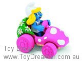 Smurf 40265 Smurfette in Pink Car 2 (Boxed) Schleich Smurfs Figurine 