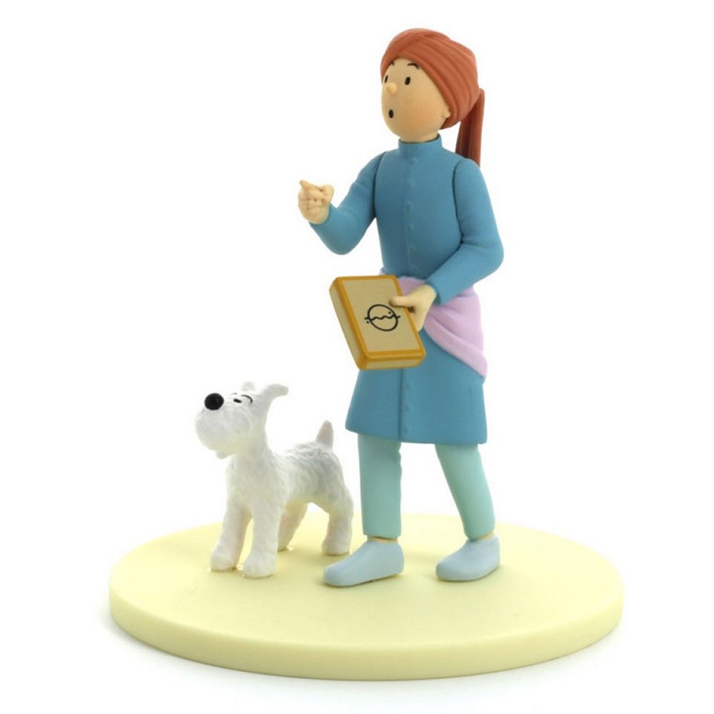  Collectible Figurine Tintin and Snowy in Cigars of The