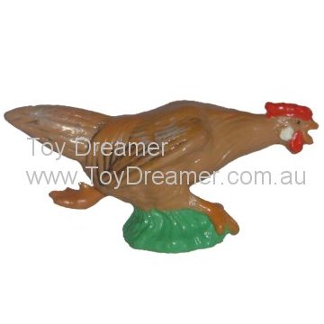 Schleich 13010 Brown Hen, running