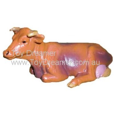 Schleich 13201 Brown Cow Laying