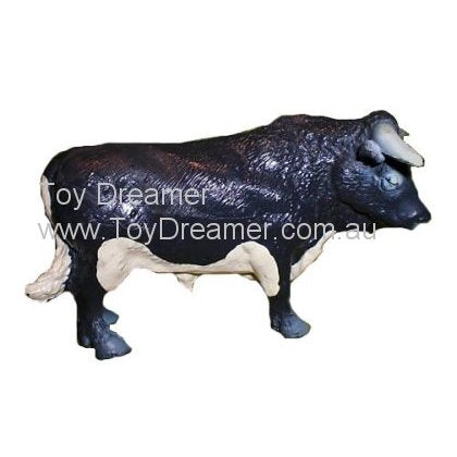 Schleich 13218 Black and White Bull (with Tag!)