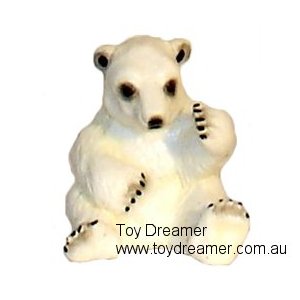 Schleich 14084 Polar Bear Cub, sitting