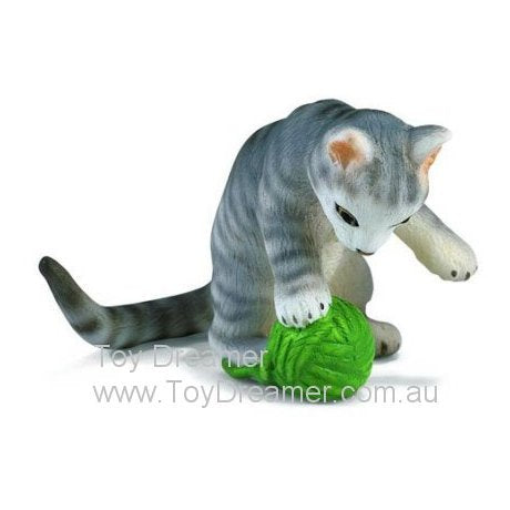 Schleich 14456 Kitten with Ball of Wool