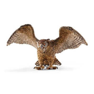 Schleich 14738 Eagle Owl, spread wings