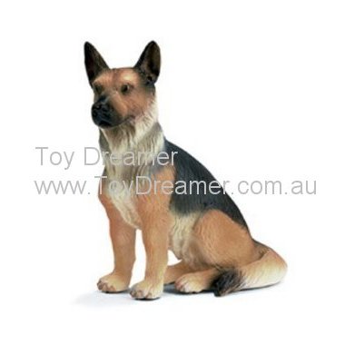 Schleich 16334 German Shepherd, sitting Dog