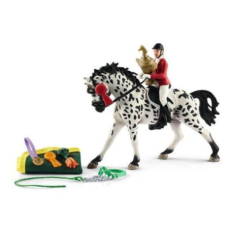 Schleich 41434 Showjumping Tournament with Knabstrupper Mare