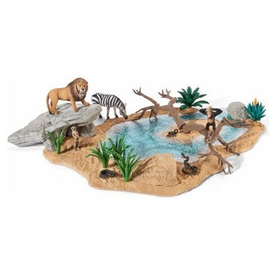 Schleich 42258 Watering Hole Playset