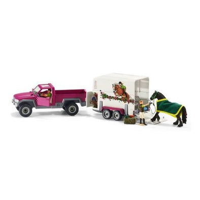 Schleich 42346 Pick Up with Horse Box