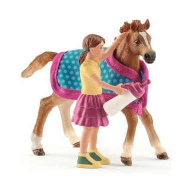 Schleich 42361 Foal with Blanket