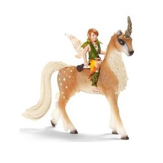 Schleich 70461 Male Elf on Forest Unicorn